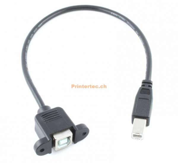 USB Kabel 30cm USB 2.0-B-Buchse auf USB B